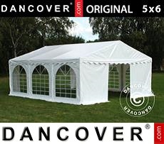 Tenda party 5x6m PVC, Bianco
