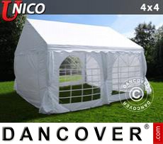 Tenda party UNICO 4x4m, Bianco