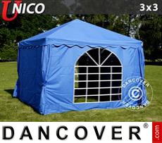 Tenda party UNICO 3x3m, Blu