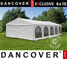 Tenda party 6x10m PVC, Bianco