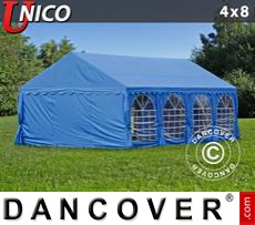 Tenda party UNICO 4x8m, Blu