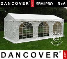 Tenda party 3x6m PVC, Bianco
