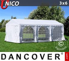 Tenda party UNICO 3x6m, Bianco