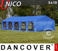 Tenda party UNICO 5x10m, Blu