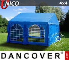 Tenda party UNICO 4x4m, Blu