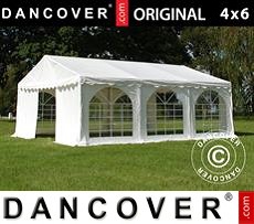 Tenda party 4x6m PVC, Bianco